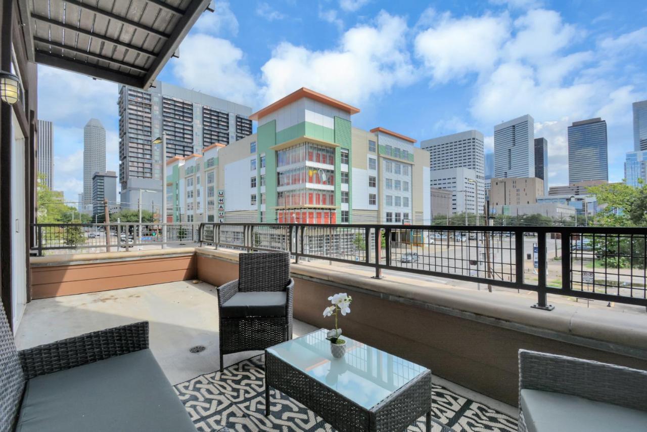 شقة Elan Maison Smart Hub In The Heart Of Downtown هيوستن المظهر الخارجي الصورة